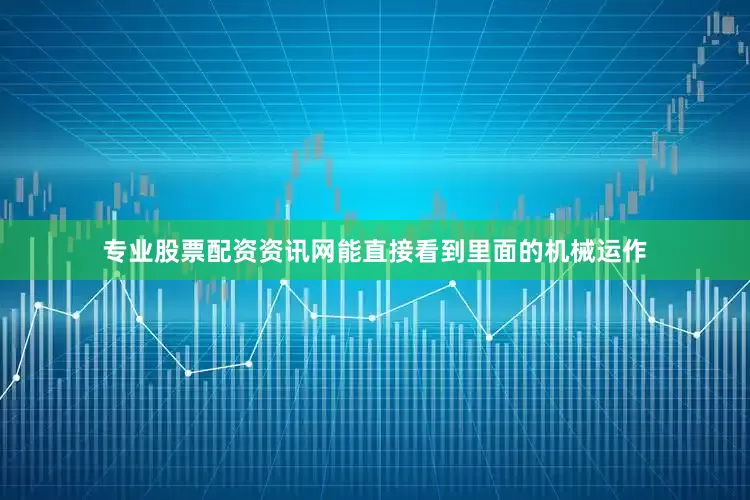 专业股票配资资讯网能直接看到里面的机械运作